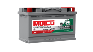 Mutlu 80Ah 800A AGM -/+