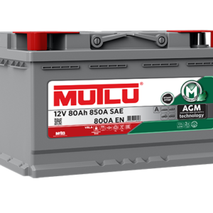 MUTLU 80AH 800A AGM -/+