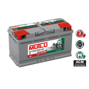MUTLU 95AH 900A AGM -/+