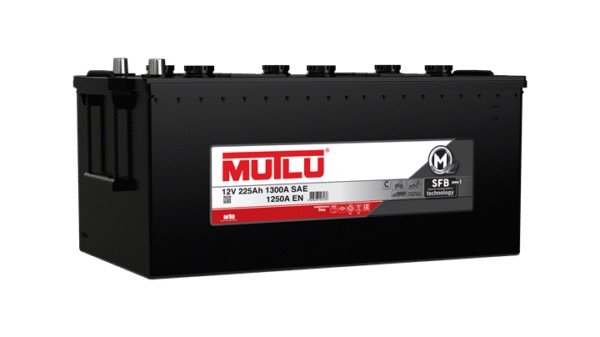 MUTLU 225Ah akumuliatorius sunkvežimiams