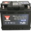 Yuasa 60Ah 640A AGM -/+ akumuliatorius