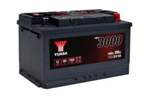 Yuasa 80Ah 760A -/+
