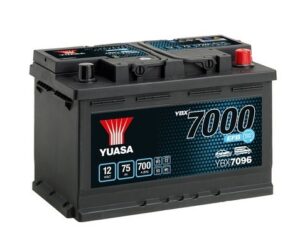 Yuasa 75Ah 700A EFB -/+
