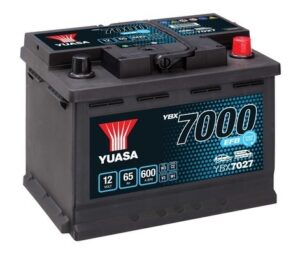 Yuasa 65Ah 600A EFB -/+