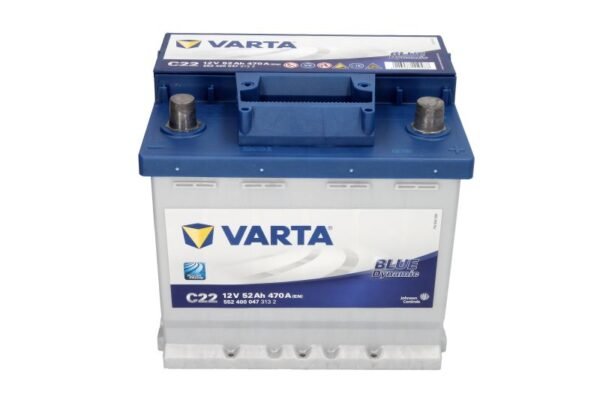 VARTA 52AH 470A -/+