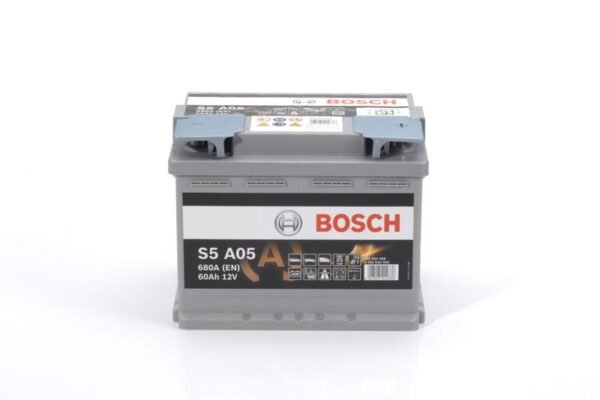 BOSCH 60AH 680A -/+ AGM