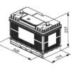 BOSCH 105AH 800A -/+