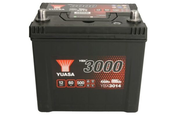 YUASA 60AH 500A +/