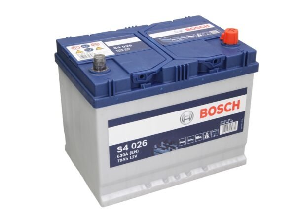 BOSCH 70AH 630A -/+