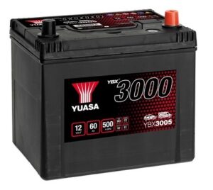 Yuasa 60Ah 500A -/+