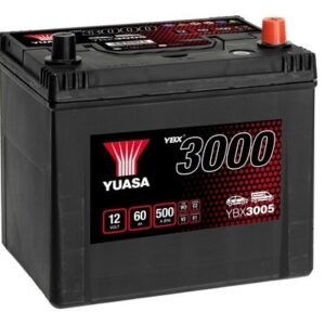 YUASA 60AH 500A -/+