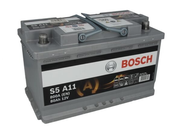 BOSCH 80AH 800A -/+ AGM