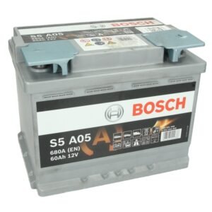 BOSCH 60AH 680A -/+ AGM