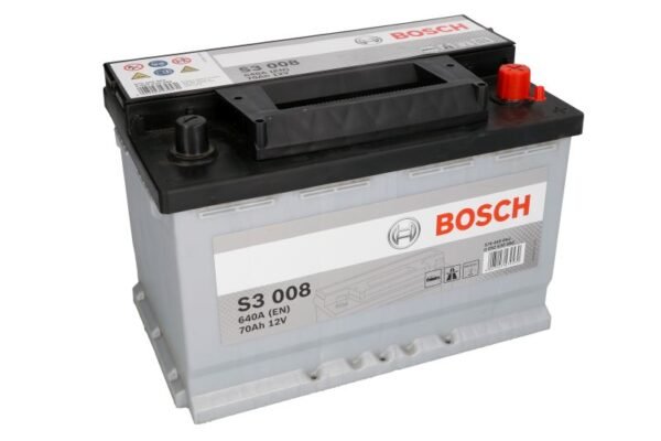 BOSCH 70AH 640A -/+