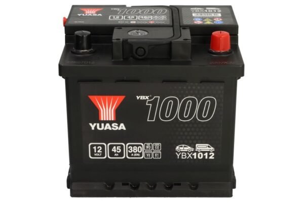 YUASA 45AH 380A -/+