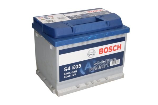 BOSCH 60AH 640A -/+ EFB