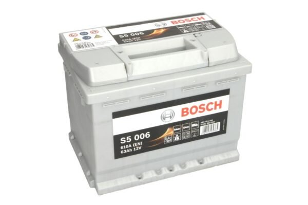 BOSCH 63AH 610A +/