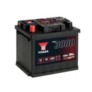 YUASA 45AH 380A +/