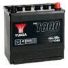 Yuasa YBX1048 45Ah 350A standartinis akumuliatorius -/+