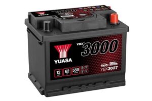 Yuasa 62Ah 550A -/+