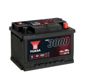 Yuasa 60Ah 550A -/+