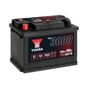 Yuasa 62Ah 550A +/-