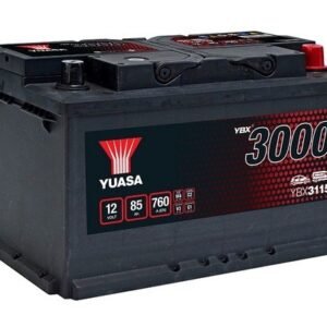 YUASA 85AH 760A -/+