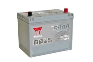 Yuasa 75Ah 650A -/+