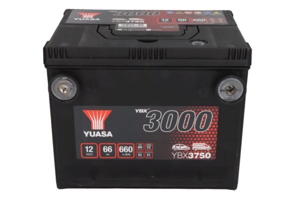 YUASA 66AH 660A +/