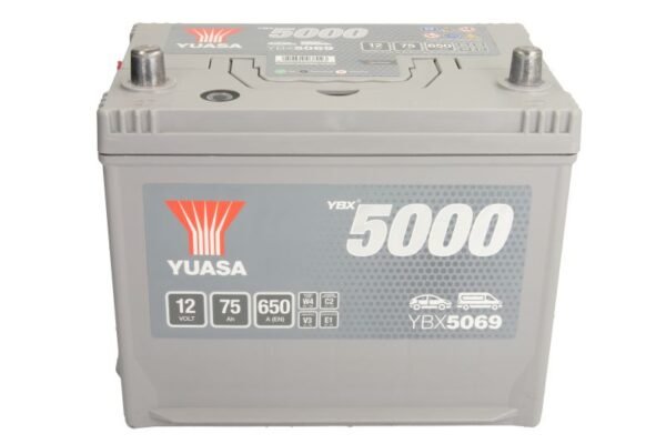 YUASA 75AH 650A +/