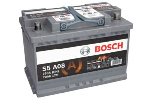 Bosch 70Ah 760A -/+ AGM