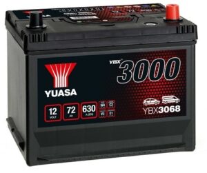 Yuasa 72Ah 600A -/+