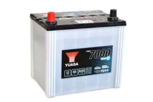 Yuasa 65Ah 620A EFB +/- JAPAN