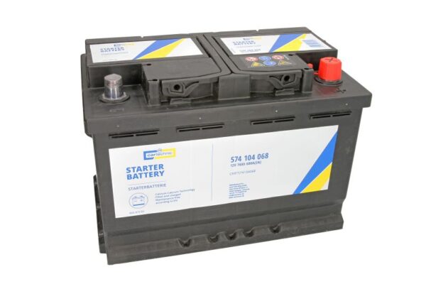 Cartechnic 74Ah 680A -/+ - nuotrauka 2