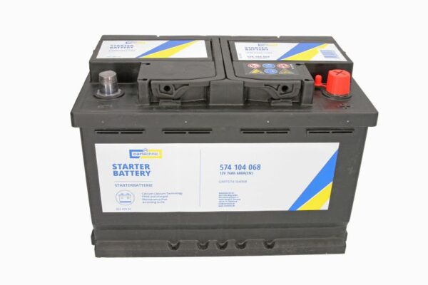 Cartechnic 74Ah 680A -/+ - nuotrauka 3