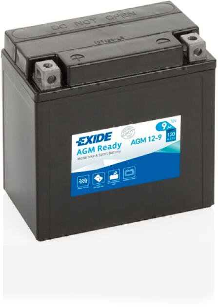 EXIDE AGM12-9 9AH 120A AGM +/