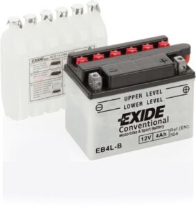Exide YB4L-B 4Ah 50A -/+