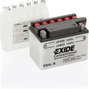 EXIDE EB4L-B 4AH 50A -/+