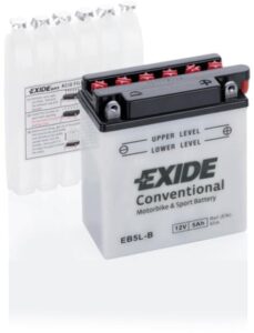 Exide YB5L-B 5Ah 65A -/+