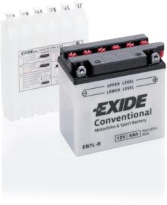 Exide EB7L-B 8Ah 85A -/+