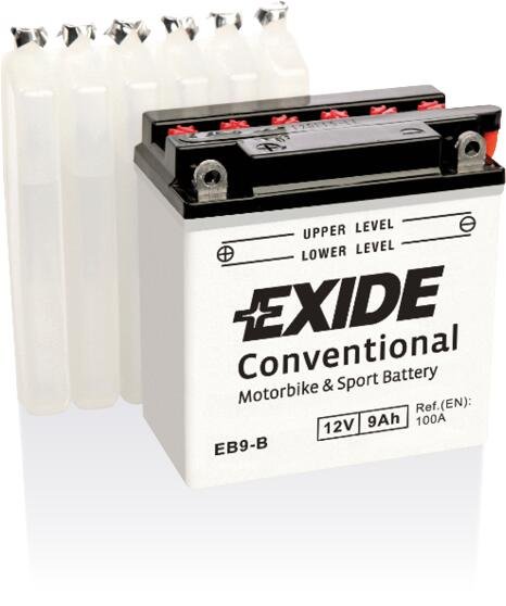 EXIDE EB9-B 9AH 100A +/