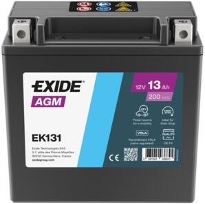 EXIDE EK131 13AH 200A AGM +/