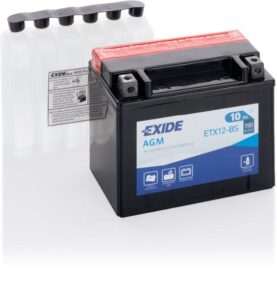 Exide ETX12-BS 10Ah 150A AGM +/-