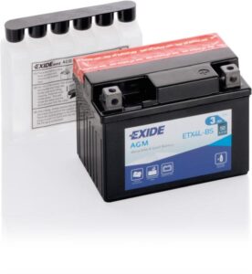 Exide YTX4L-BS 3Ah 50A AGM -/+