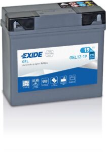 Exide 51913 19Ah 170A GEL -/+