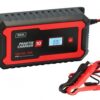 IDEAL PRAKTIK CHARGER 10 LCD Automatinis akumuliatoriaus įkroviklis 6 V/12 V 2 A/10 A PCHARGE10 akumuliatorius