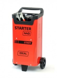 IDEAL STARTER 440 Akumuliatoriaus įkroviklis su paleidimo funkcija 12 V/24 V 40 A