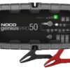 NOCO GENIUSPRO50 Profesionalus akumuliatoriaus įkroviklis/maitinimo šaltinis 6 V/12 V/24 V 50 A/25 A akumuliatorius