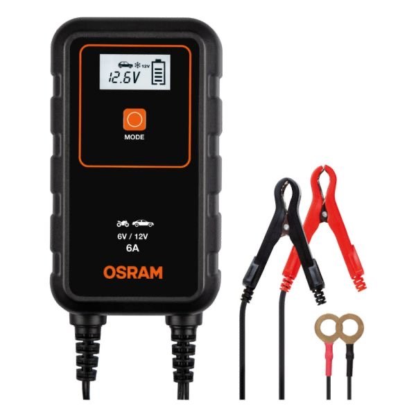 OSRAM BATTERYcharge 906 Automatinis išmanusis įkroviklis 6 V/12 V 2 A/6 A OEBCS906