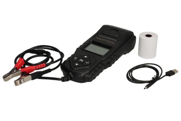 Profitool 0XEE0027 Skaitmeninis akumuliatorių testeris 12 V/24 V - nuotrauka 2